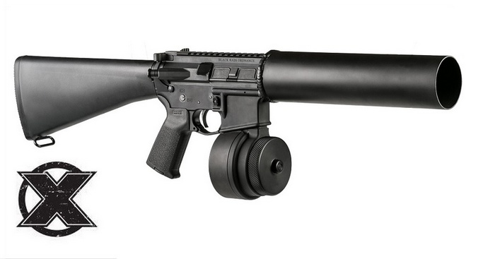 AR-15 Can Cannon – пристрій для відстрілу банок з газованою водою