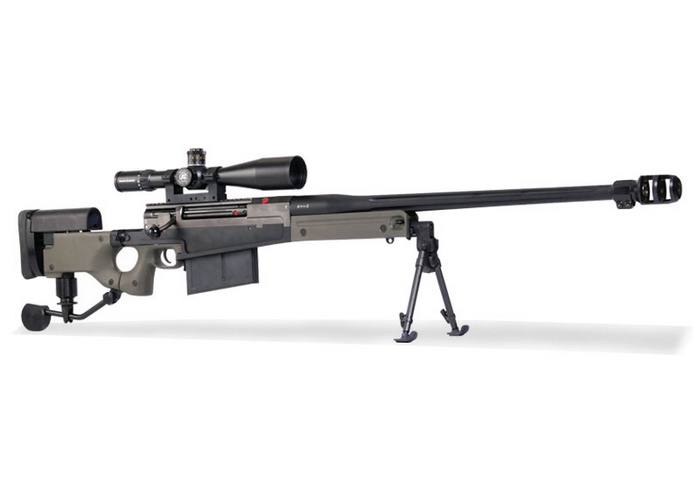 Accuracy International AW50 – крупнокалиберная снайперская винтовка производства Великобритании