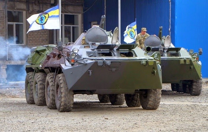 Радник міністра також зазначив, що з початку антитерористичної операції Національною гвардією було закуплено понад 1200 машин та більше ніж 200 одиниць бронетехніки, серед якої танки, бронетранспортери та КрАЗи Cougar.