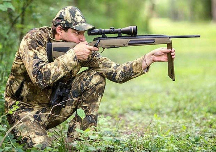 Scout – это гармоничная винтовка с поворотным продольно-скользящим затвором на все случаи.