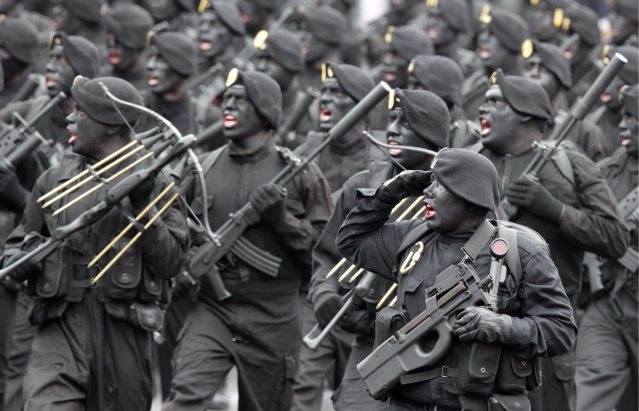 Парад спецназа в Перу