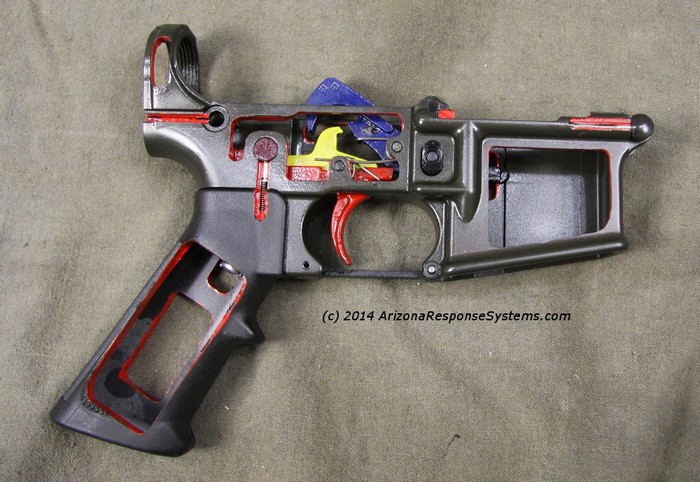stripped lower, right side