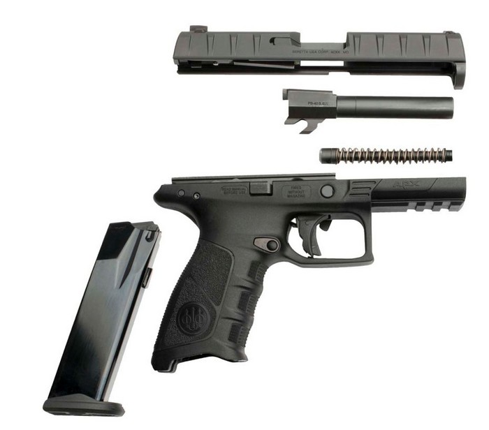 Спрощена конструкція з модифікованою системою замикання Browning, робить пістолет Beretta APX доступним для величезної кількості покупців.