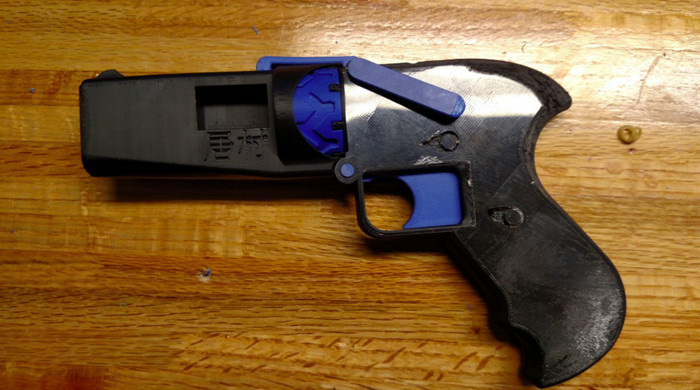 Imura Pistol v2.0 – 3d Printed 22lr Revolver