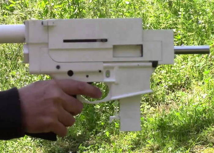Пистолета Shuty – первое самозарядное оружие, изготовленное на 3D-принтере