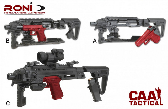 CAA Tactical RONI-G2 pistol-carbine kit