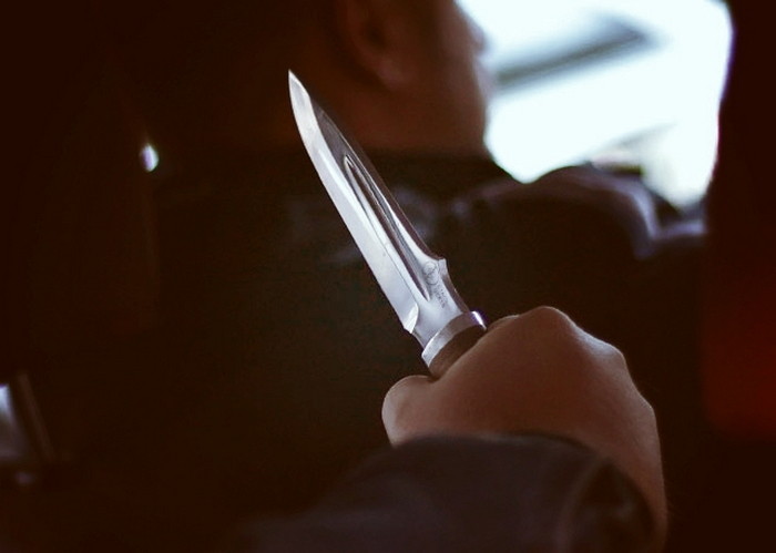 На Алтае водитель напал с ножом на сотрудников ГИБДД