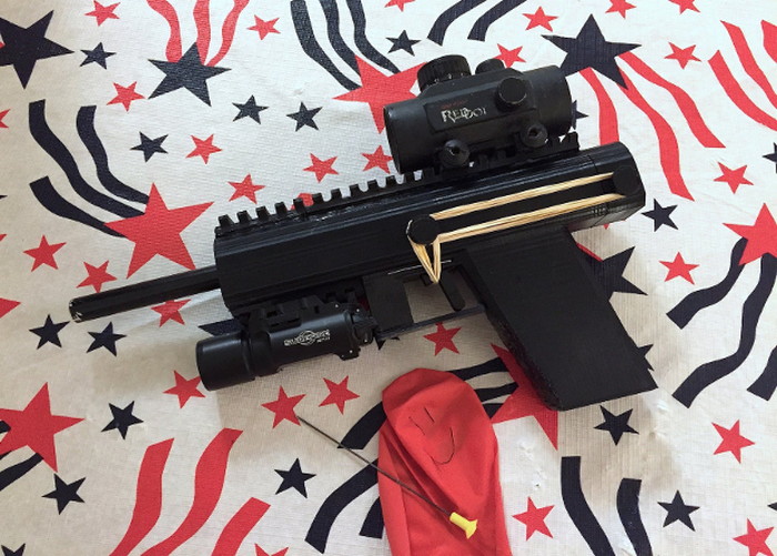3D Printable Poison Dart Pistol