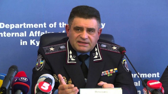 Руководитель столичной милиции Александр Терещук