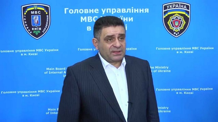 Керівник київської міліції, генерал-майор Олександр Терещук
