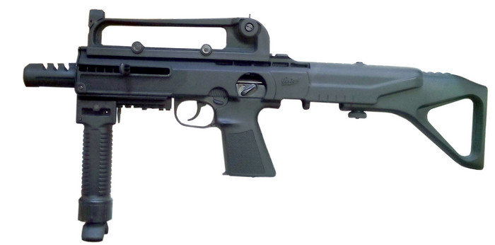 Модуль для конвертации пистолета Макарова в компактный карабин