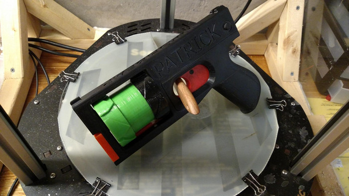 PM 522 Washbear 2.0 – револьвер надрукований на 3D-принтері