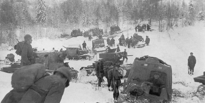 Фотохроника советско-финской войны