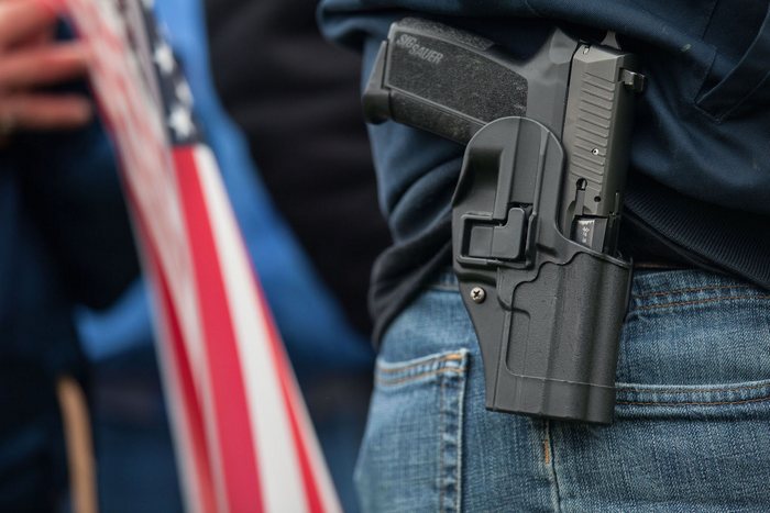 Еще в одном штате разрешили открыто носить оружие в общественных местах.