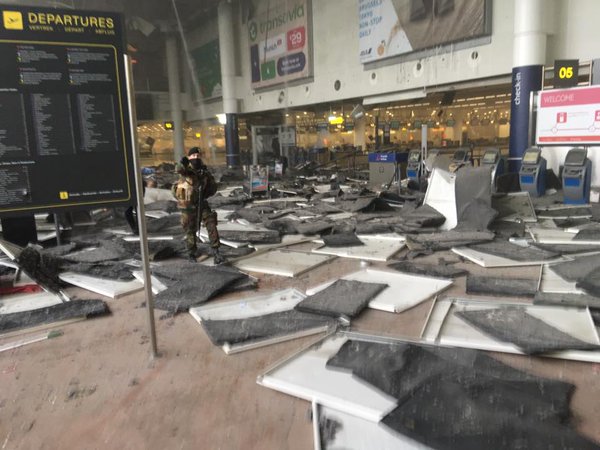 Терракт в аэропорту Брюсселя