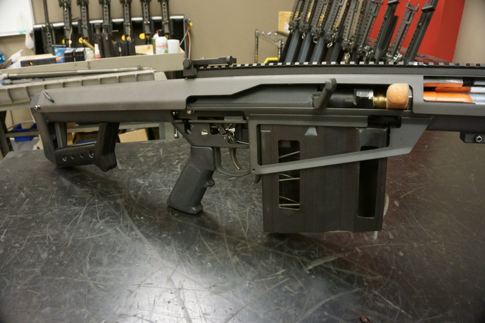 17. Винтовка Barrett M82A1 «в разрезе»
