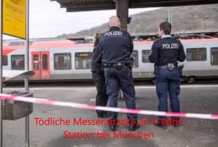 Tödliche Messerattacke an S-Bahnstation bei München 