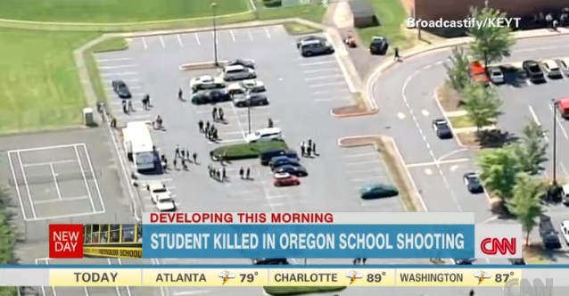 Стрельба в школе штата Орегон была остановлена