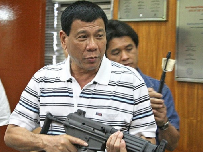 Philippines President Rodrigo Duterte