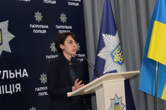 Голова Національної поліції України Хатія Деканоідзе