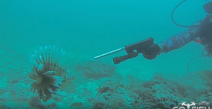 Подводная охота с пистолетом Glock 17