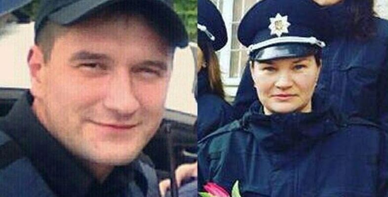 Погибшие полицейские - Артем Кутушев и Ольга Макаренко