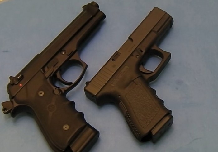 Було викрадено два пістолети - Glock та Beretta