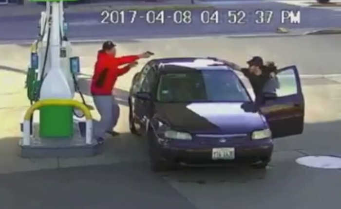 Gas Station Shootout In Chicago