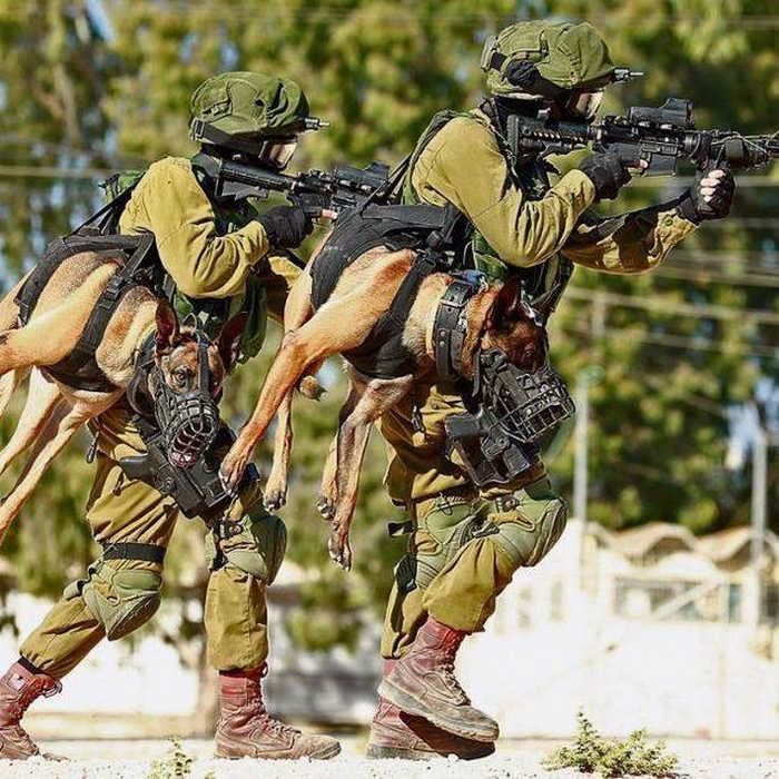 Бойцы израильского спецназа 