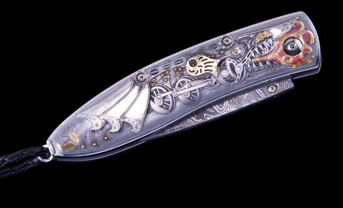 5. Monarch Steampunk Dragon Knife
