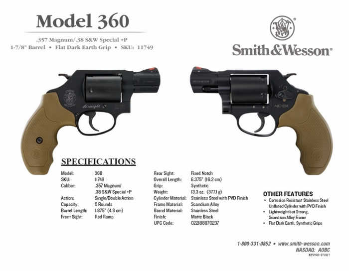 S&W Model 360