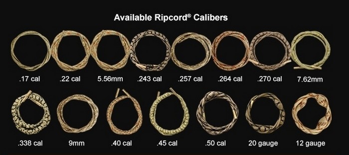 Ripcord доступен для 15 популярных калибров.