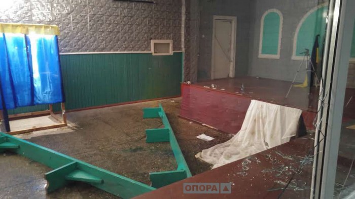 На Дніпропетровщині невідомі зі зброєю напали на виборчу дільницю