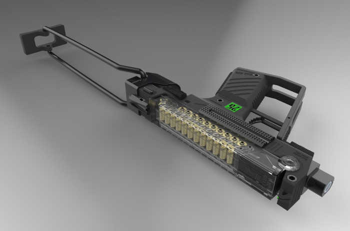 Футуристический буллпап пистолет от компании Tecnostudio Engineering