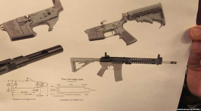 Схема гвинтівки М4