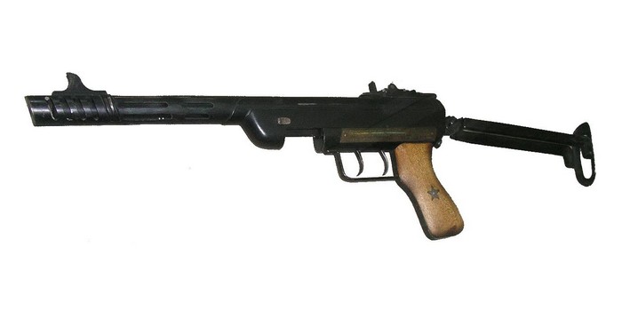 7,62 мм ПП Н.С. Сергеева с прикладом и обновлённым УСМ