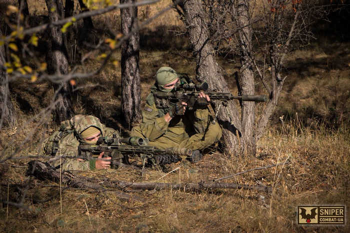 Снайпери 79-ї одшбр з гвинтівками Zbroyar Z-10 308Win
