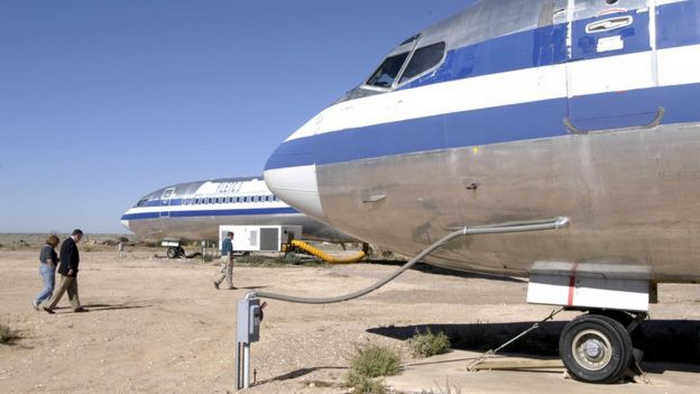 Самолеты Boeing 727 используют для тренировки офицеров в Артиже 