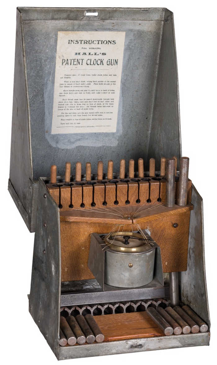 Hall's Patent Clock Gun