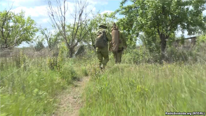 Українські снайпери йдуть на позиції