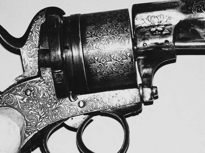 Новостворений барабан для револьвера Гассера. Джерело – онлайн-портфоліо зброяра з Бердянська.