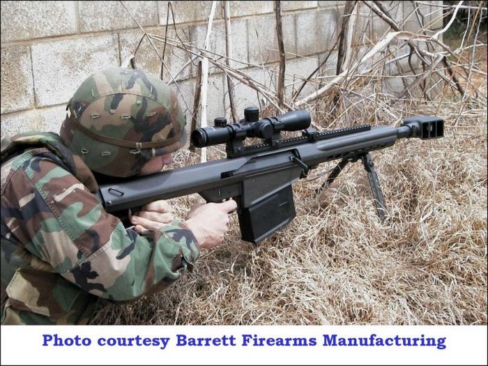 Фотографія надана компанією Barrett Firearms Manufacturing.