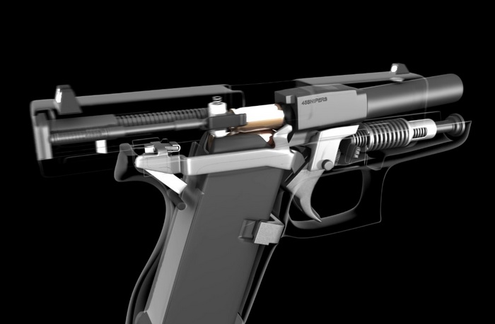Как работает пистолет Glock 43