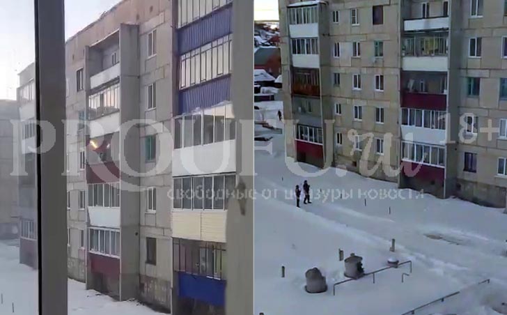П'яний контрактник Росгвардії влаштував стрілянину з автомата на балконі багатоповерхівки в Челябінській області