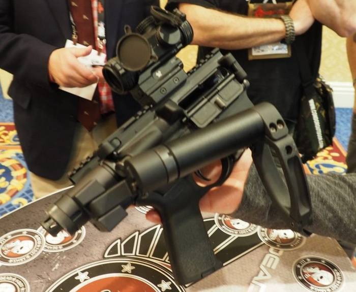 Double FoldAR: AR-подібна гвинтівка, яку можна покласти у невеликий рюкзак