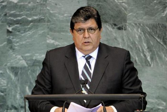 Екс-президент Перу Алан Гарсія 