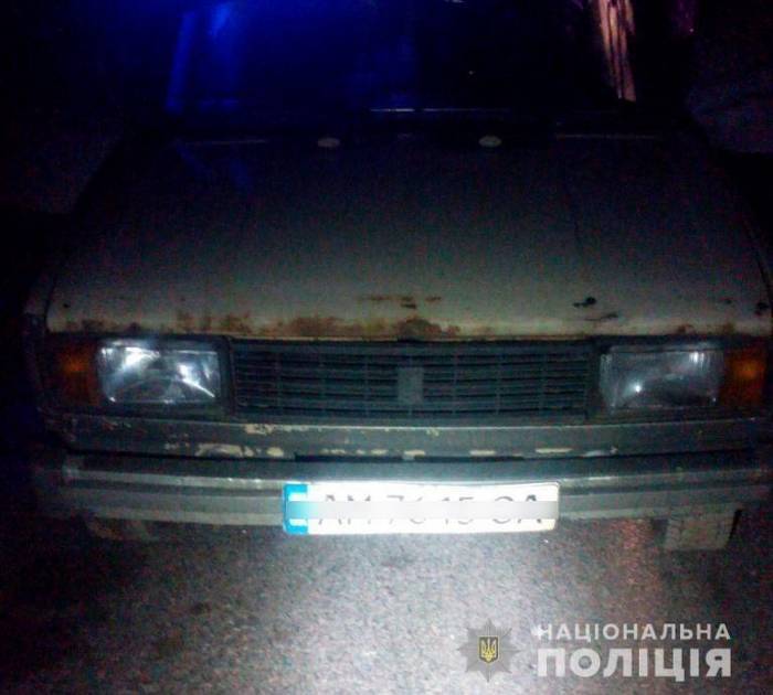 Поліція зупинила автомобіль «ВАЗ-2104»