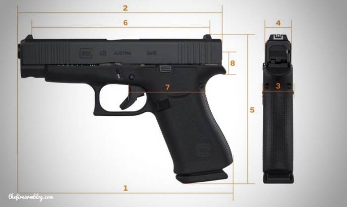 Нові пістолети Glock: лінійка Slimline відтепер і з чорним затвором-кожухом