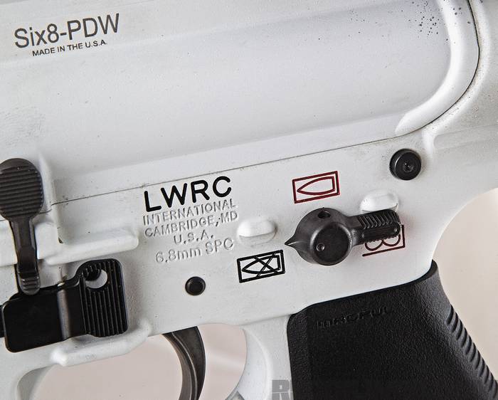 Карабін LWRC Six8 PDW під набій 6.8 SPC.