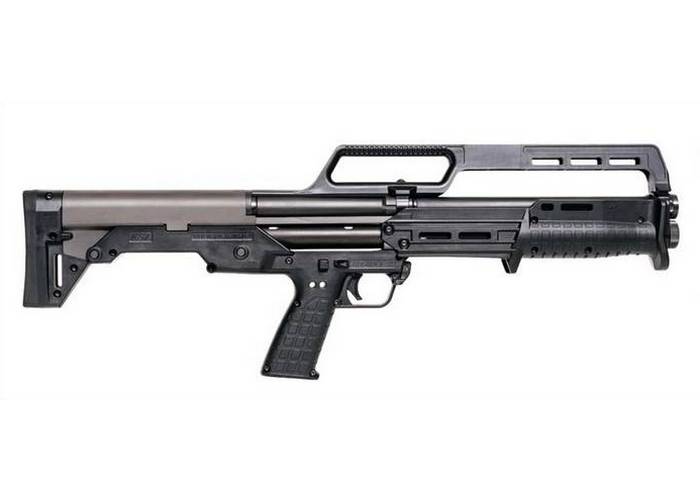 Kel-Tec KS7 – це легка булпап-рушниця при загальній довжині 662 мм.